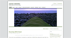 Desktop Screenshot of aidanharding.com